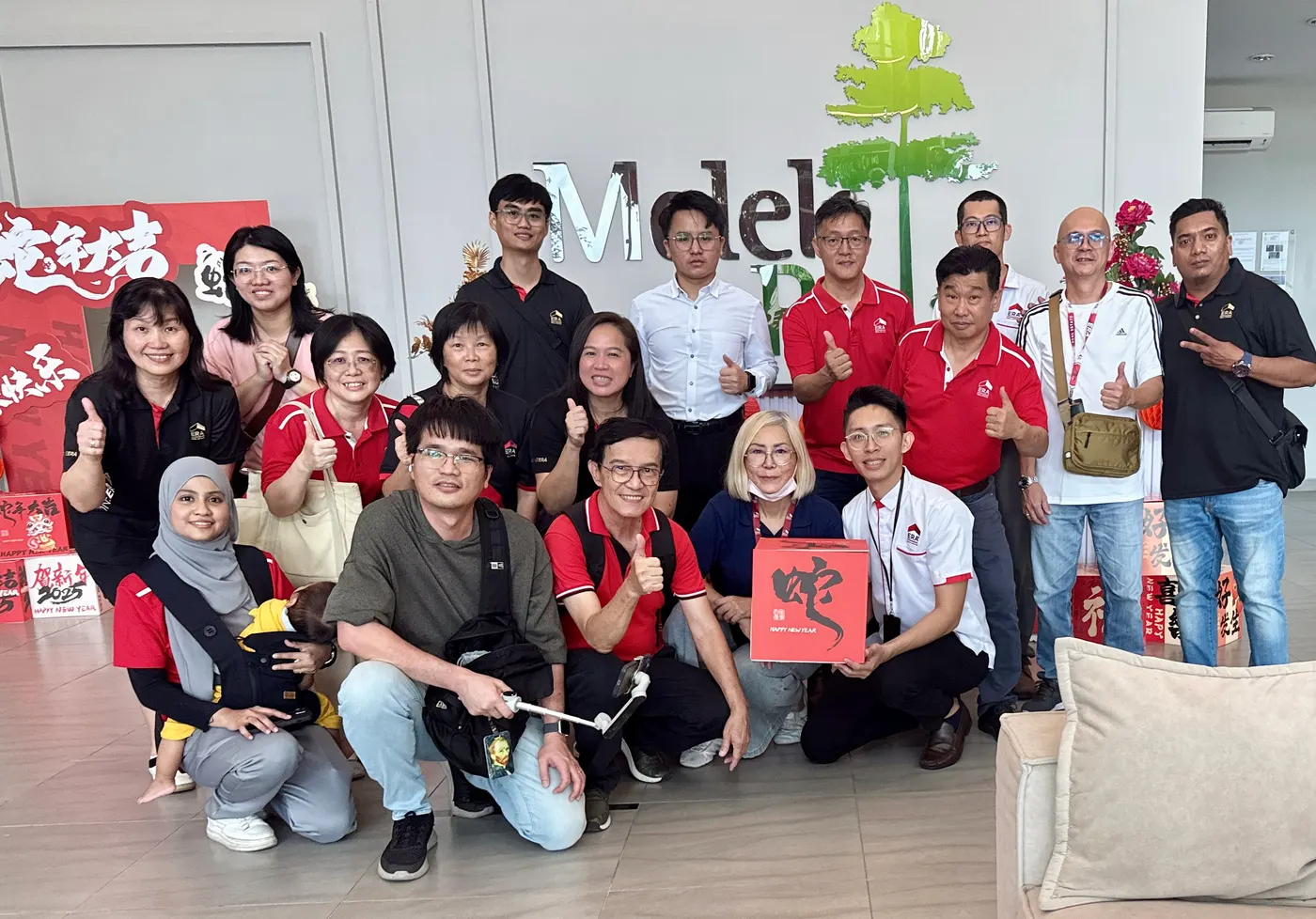 Chinese New Year celebration at the ERA Malaysia office