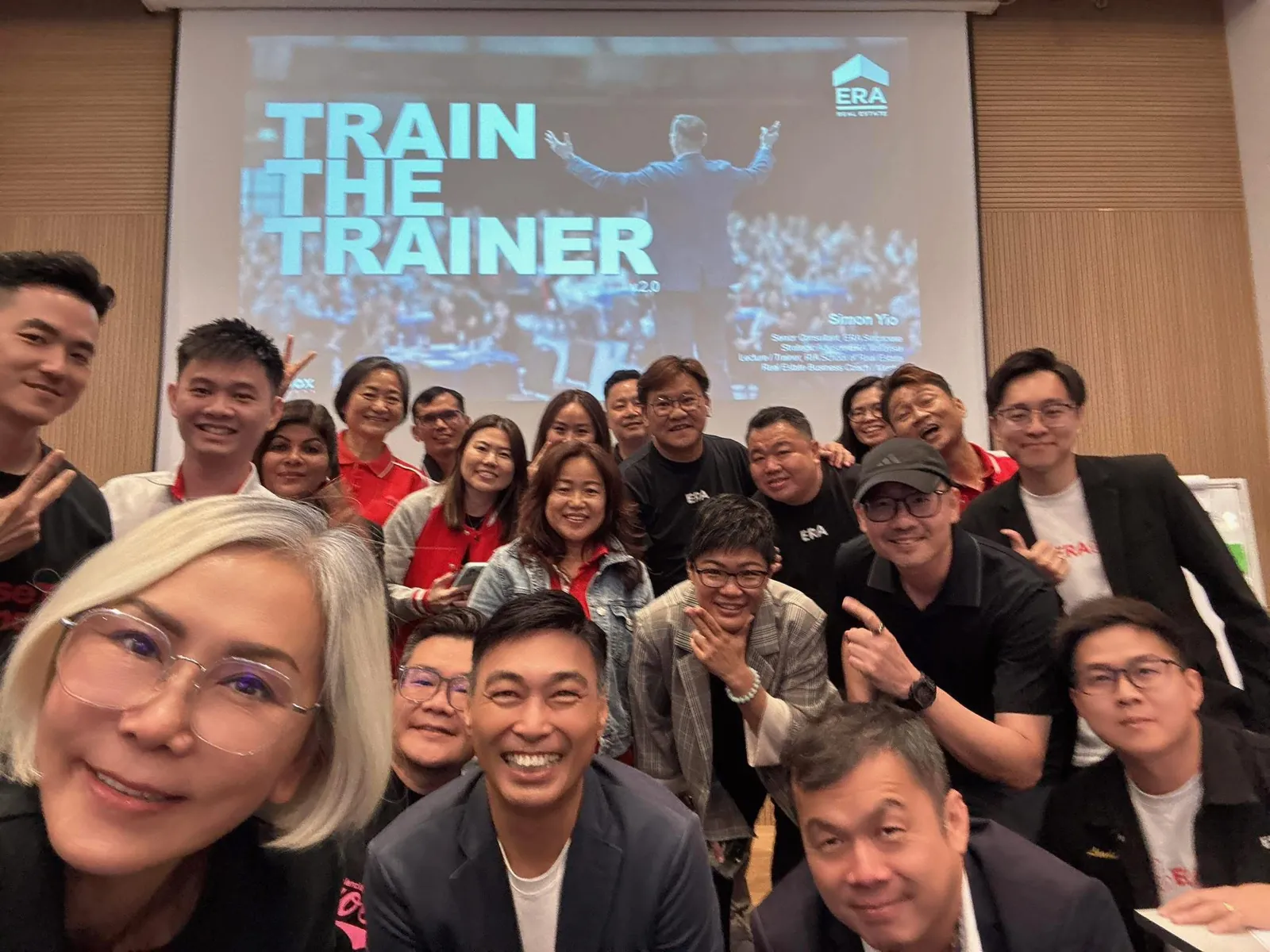 Eve Ang with fellow trainers at an ERA Train The Trainer programme